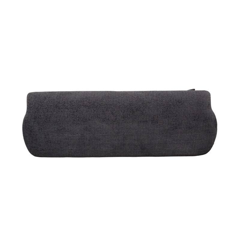 Sofa Busa Penuh 3–4 Tempat Duduk dengan Kain Jacquard Chenille Abu-abu Tua Sofa Busa Penuh 3–4 Tempat Duduk dengan Kain Jacquard Chenille Abu-abu Tua